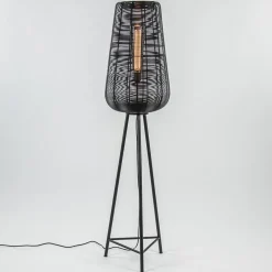 Fashion Straluma Vloerlamp Adeta driepoot draad zwart