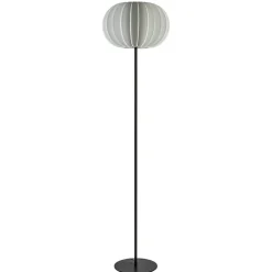 Discount Straluma Vloerlamp Arena zwart/kap wit
