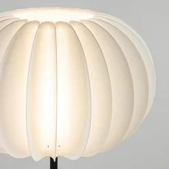 Discount Straluma Vloerlamp Arena zwart/kap wit