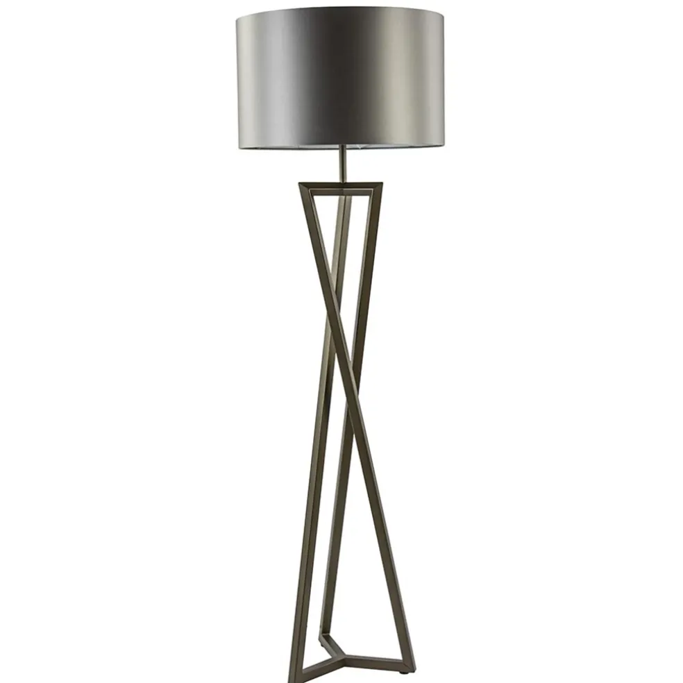 Online Straluma Vloerlamp Atrani platinum excl. kap