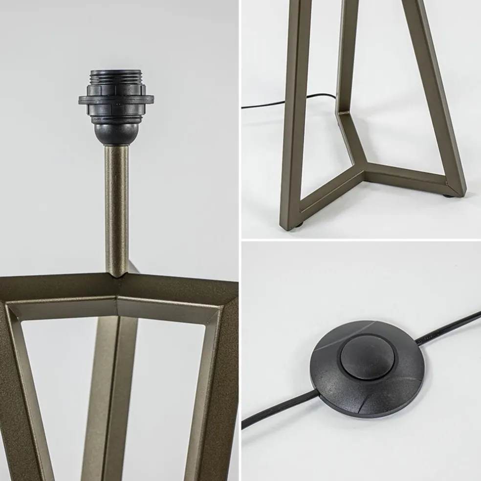 Online Straluma Vloerlamp Atrani platinum excl. kap