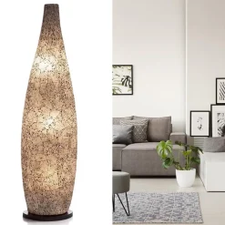Flash Sale Straluma Vloerlamp bottle mozaiek glas zwart/wit