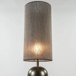 Best Sale Straluma Vloerlamp bruin met cilinder kap bruin