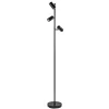 Store Straluma Vloerlamp Burgos 3L spot zwart 3-st dim