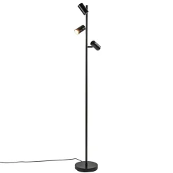 Store Straluma Vloerlamp Burgos 3L spot zwart 3-st dim