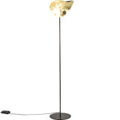 Online Straluma Vloerlamp Chapeau coffee/goldleaf