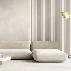 Online Straluma Vloerlamp Chapeau coffee/goldleaf