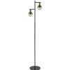 Best Straluma Vloerlamp Drop 2 zwart/matgoud