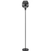 New Straluma Vloerlamp Fantasy op stang zwart + smoke glas