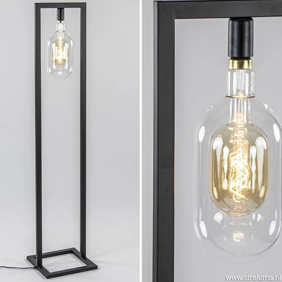 Discount Straluma Vloerlamp frame zwart