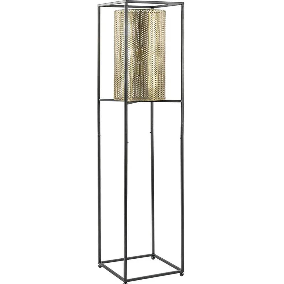 New Straluma Vloerlamp Frame zwart/goud