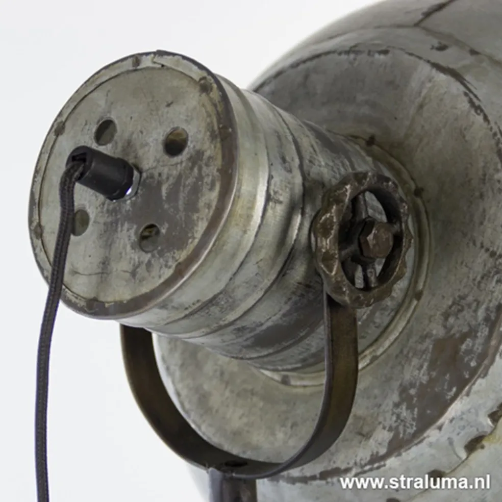 Sale Straluma Vloerlamp Junko driepoot zwart/zink