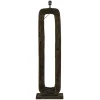 Online Straluma Vloerlamp Kelafo hout chocolade bruin exclusief kap