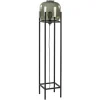 Fashion Straluma Vloerlamp Lett frame zwart/smoke glas
