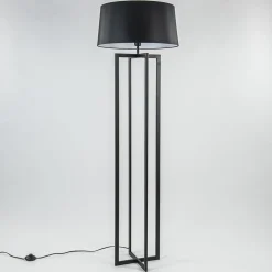 Clearance Straluma Vloerlamp Mace frame zwart exclusief kap