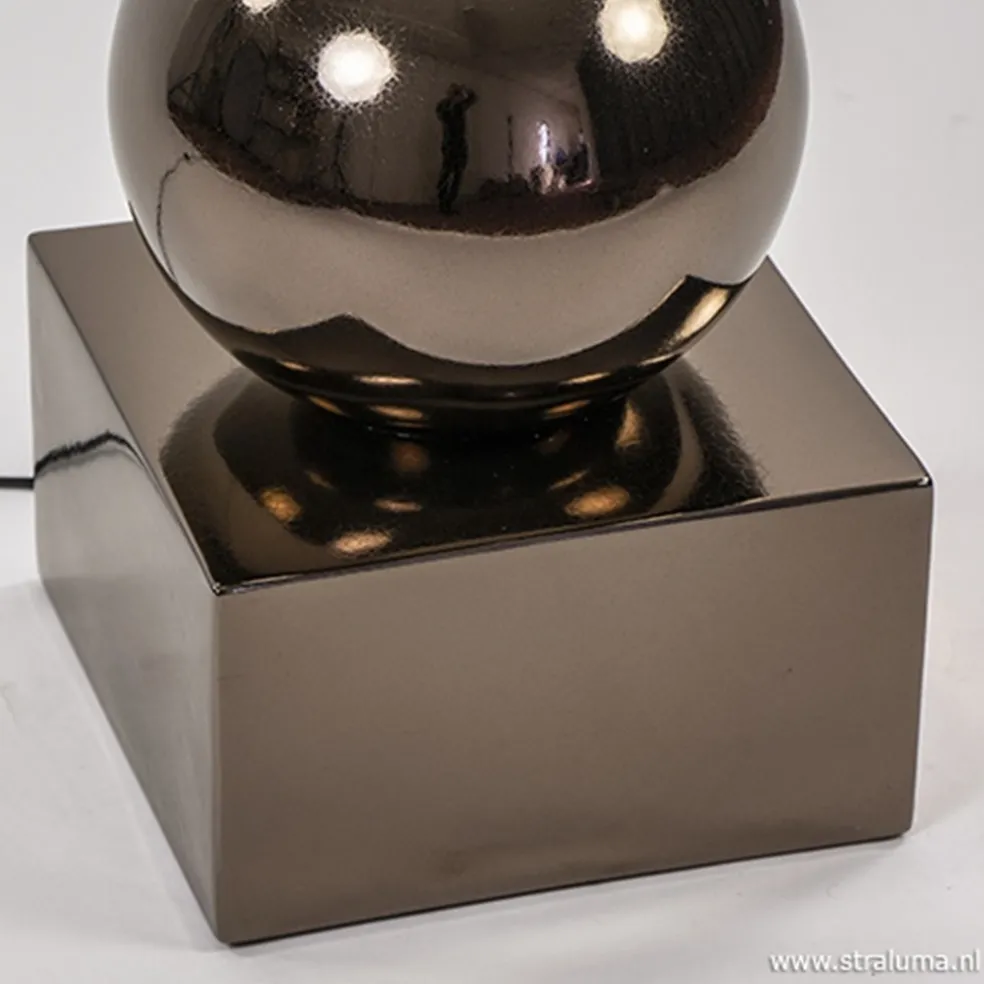 Store Straluma Vloerlamp Maxi brons EXCL. KAP
