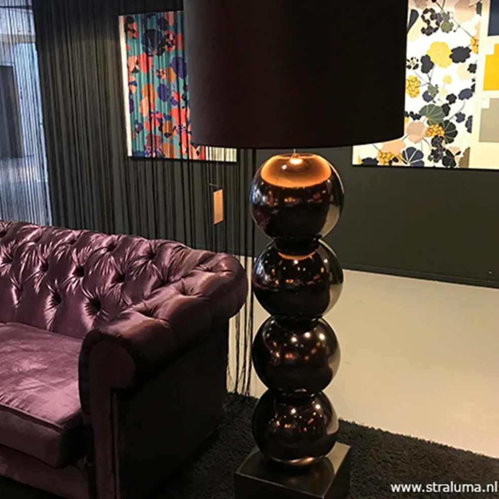 Store Straluma Vloerlamp Maxi brons EXCL. KAP
