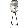 Cheap Straluma Vloerlamp oud-brons zwart kooi