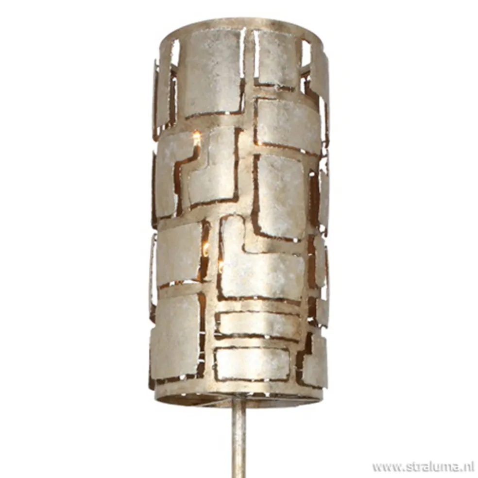 Store Straluma Vloerlamp Pablo oud zilver