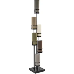 Clearance Straluma Vloerlamp Sixt 6l multicolor bruin