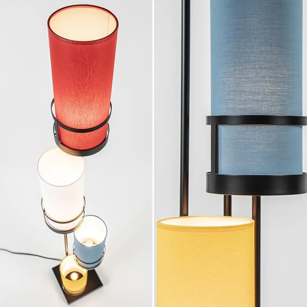 Flash Sale Straluma Vloerlamp Sixtyfour 4l multicolor