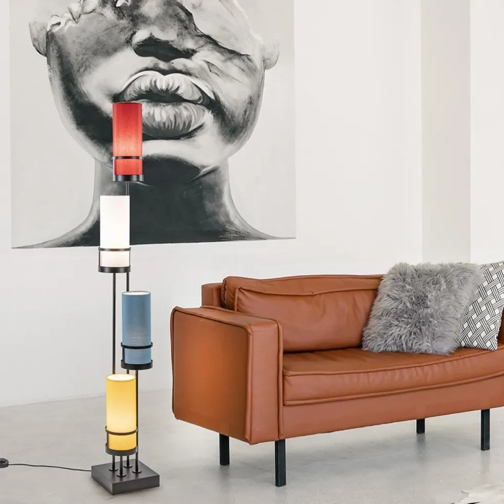 Flash Sale Straluma Vloerlamp Sixtyfour 4l multicolor