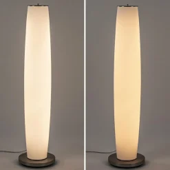 Online Straluma Vloerlamp Terra nikkel/wit glas dtw