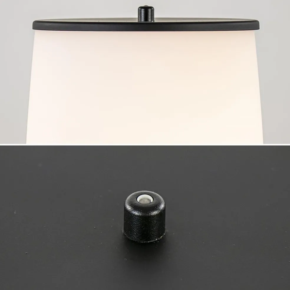 Hot Straluma Vloerlamp Terra zwart pushdim dtw