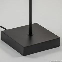 Outlet Straluma Vloerlamp Think pin zwart met pushdimmer