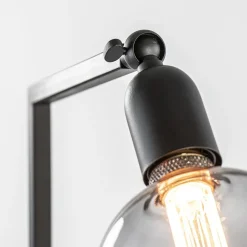 Shop Straluma Vloerlamp Tube zwart basic met verstelbare pendel