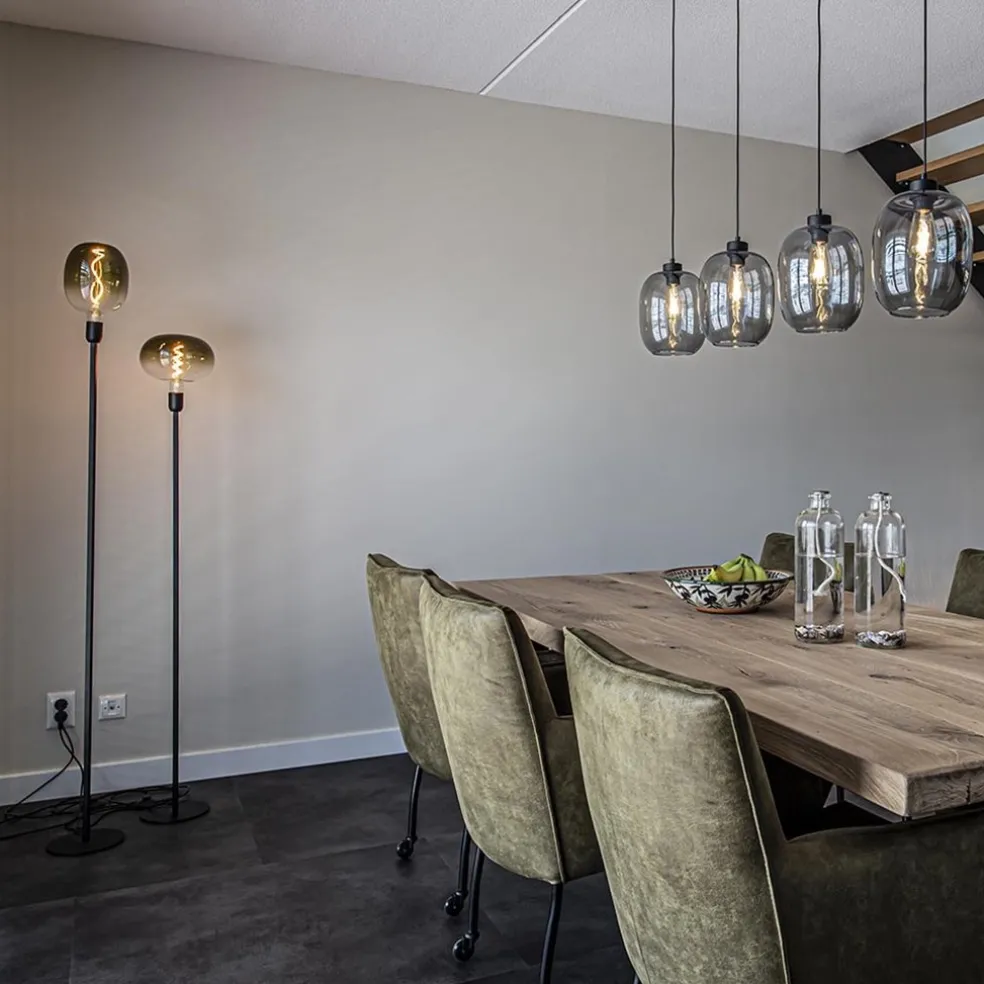 Shop Straluma Vloerlamp Tube zwart 160cm