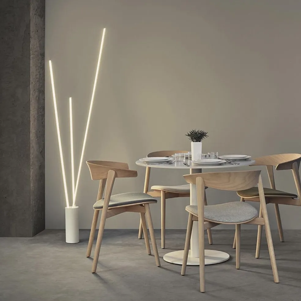 Shop Straluma Vloerlamp Vertical wit 3000k