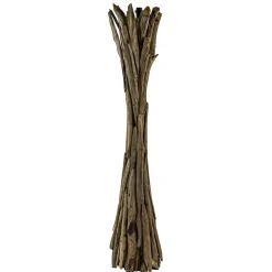 Discount Straluma Vloerlamp/lampvoet Margret hout naturel excl kap