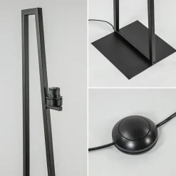 Best Sale Straluma Vloerlamp/lampvoet mat zwart excl. kap