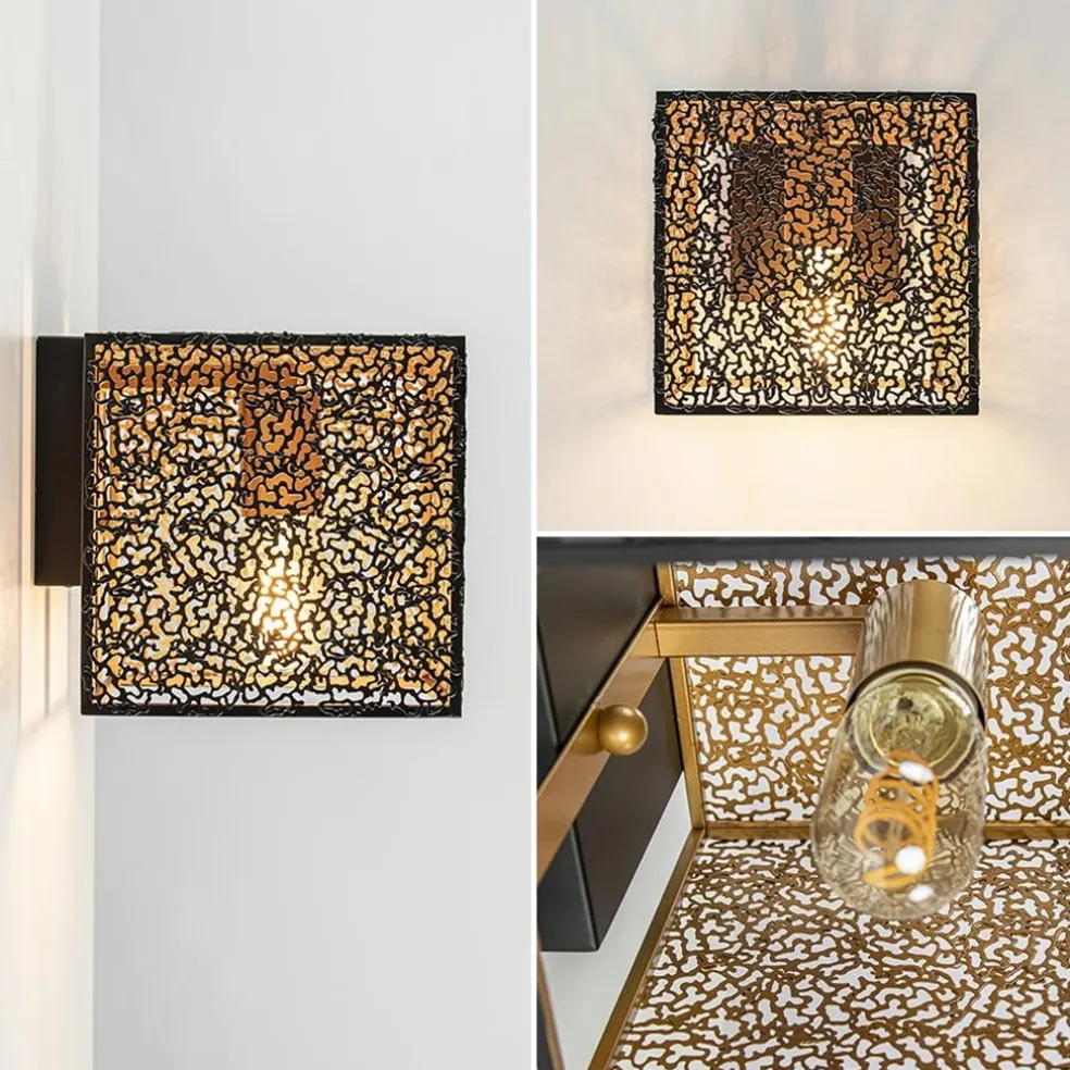 Best Sale Straluma Wandlamp Avola zwart/goud