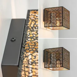 Best Sale Straluma Wandlamp Avola zwart/goud