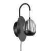Shop Straluma Wandlamp Black Egg zwart/helder glas