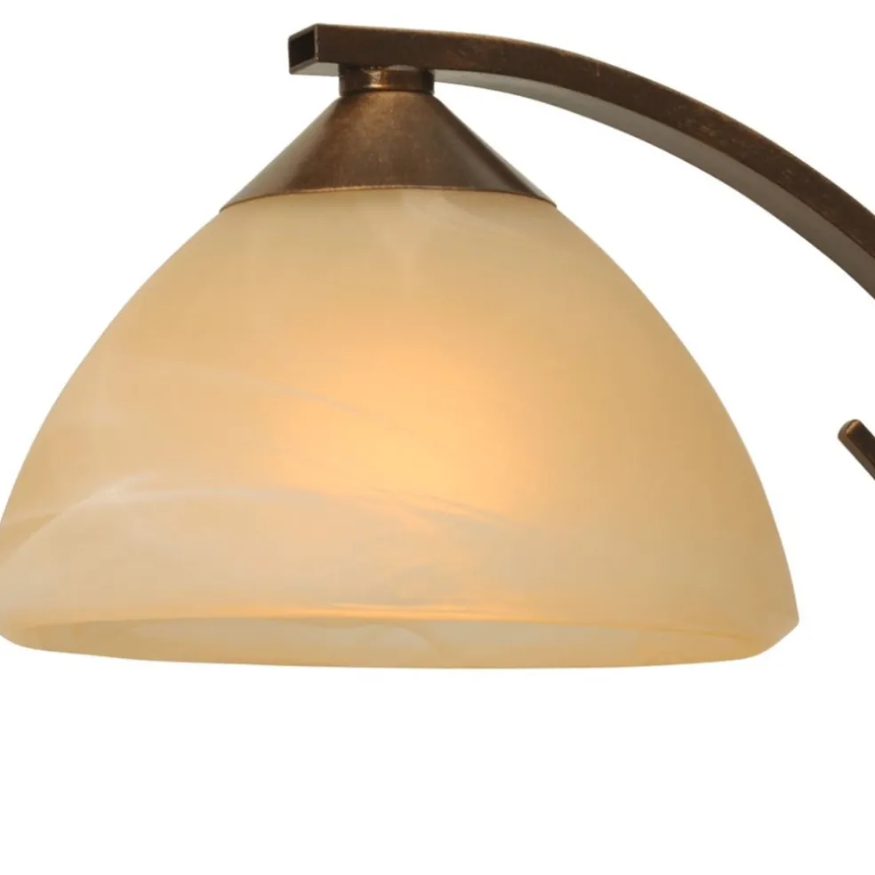 Outlet Straluma Wandlamp Bolzano smeedijzer brons