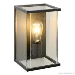 Online Straluma Wandlamp buiten antraciet/glas IP54