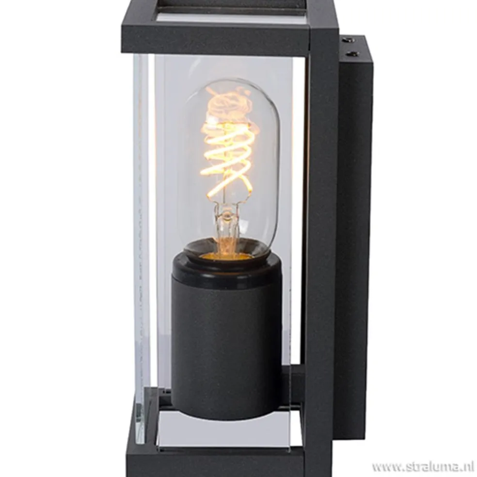 Cheap Straluma Wandlamp buiten antraciet/glas IP54