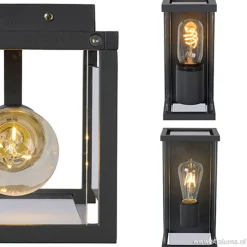 Cheap Straluma Wandlamp buiten antraciet/glas IP54
