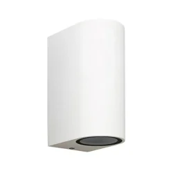 Cheap Straluma Wandlamp buiten up+down wit IP54