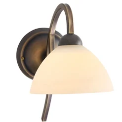 Clearance Straluma Wandlamp Capri brons/Glas