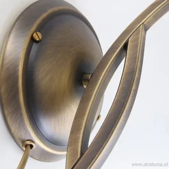 Clearance Straluma Wandlamp Capri brons/Glas