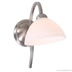 Store Straluma Wandlamp Capri staal/glas slaapkamer