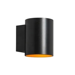 Sale Straluma Wandlamp cilinder zwart/goud