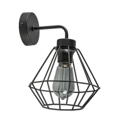 Flash Sale Straluma Wandlamp draadkorf zwart