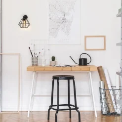 Flash Sale Straluma Wandlamp draadkorf zwart