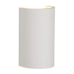Best Straluma Wandlamp gips halve koker G9
