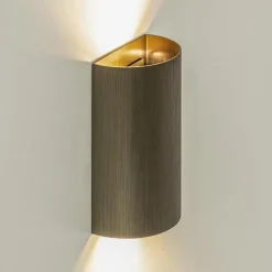 Best Straluma Wandlamp Hera afgerond brons